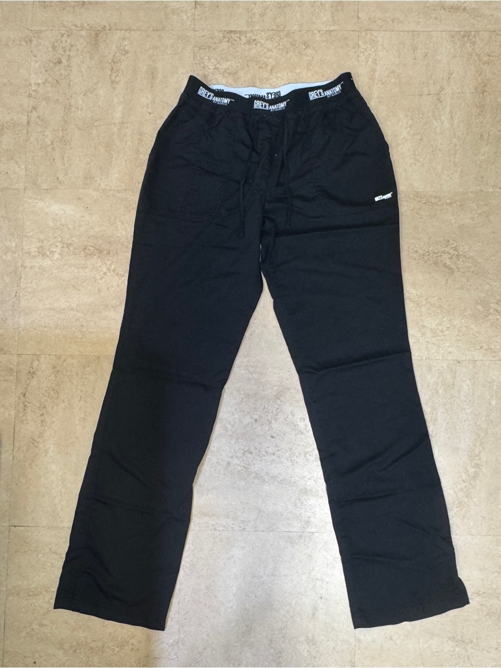 Black Grey’s Anatomy By Barco Active Scrub Pants Size Medium